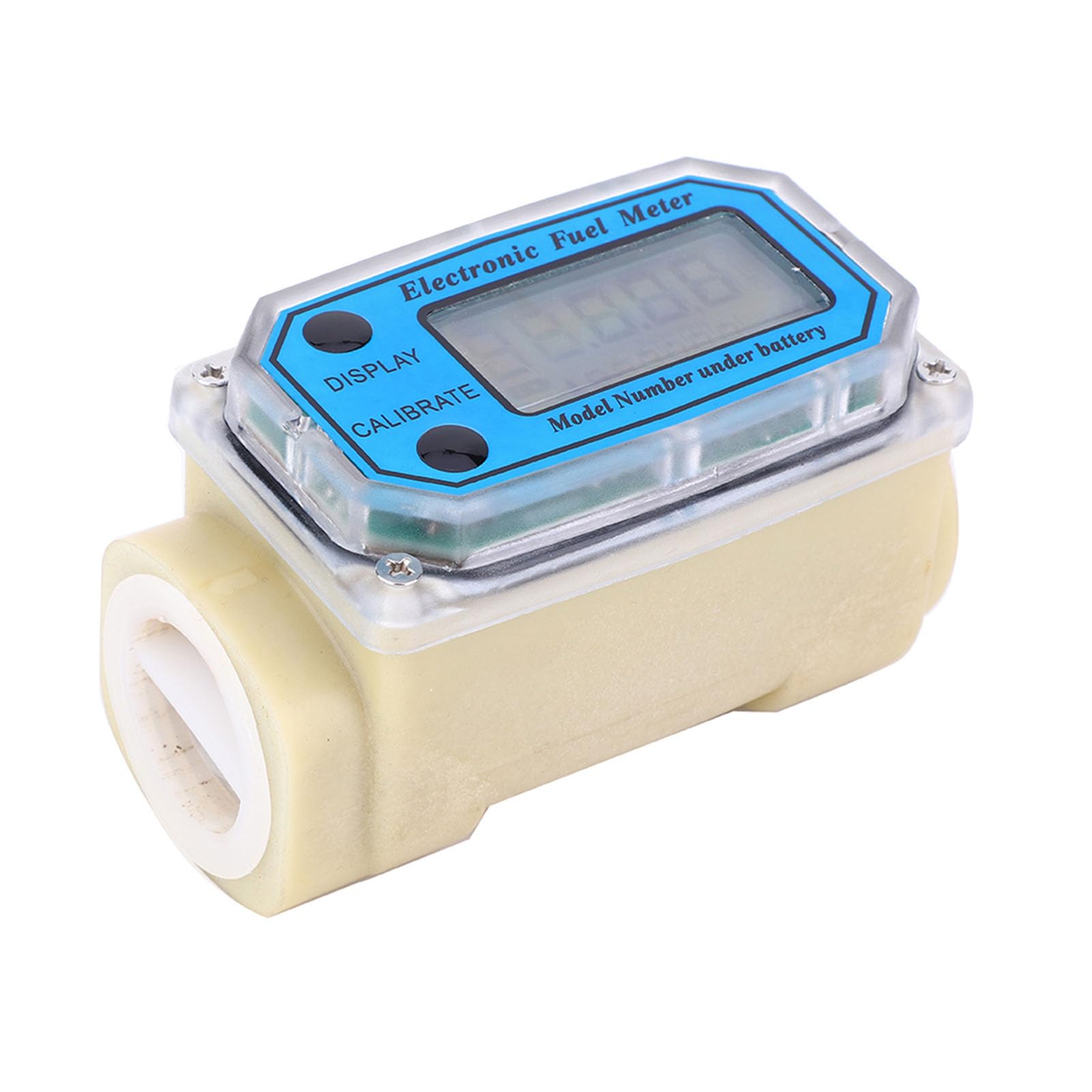 Compact Digital Flowmeter Fuel Meter 0?90Lmin 25?150Lmin 35?250Lmin 1 NPT for Fuel Measurement
