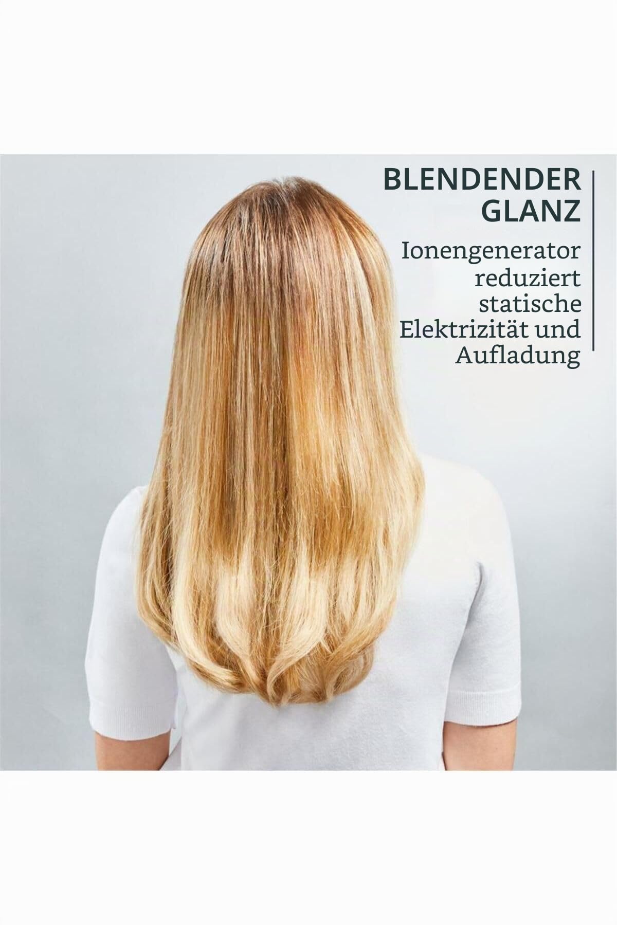 Rowenta Powerstraight Air Heißluftbürste, Trocknen und Glätten 2-in-1, schnelle Ergebnisse, UB5920F0