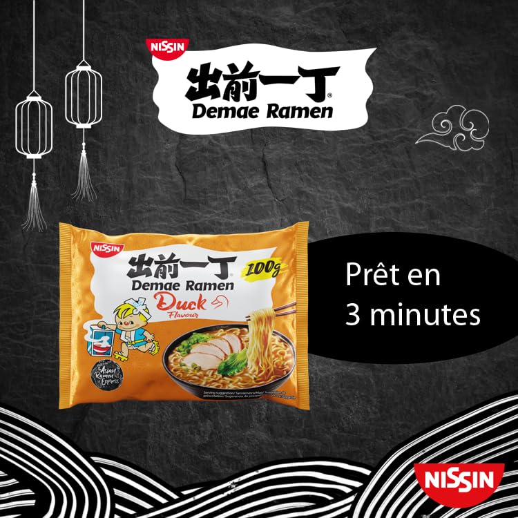 Nissin Demae Ramen Ente: Schnelle und köstliche Asiatische Genussreise!