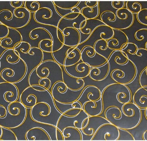 Chocolate Transfer Sheet: Double Arabesque, 17 Sheets