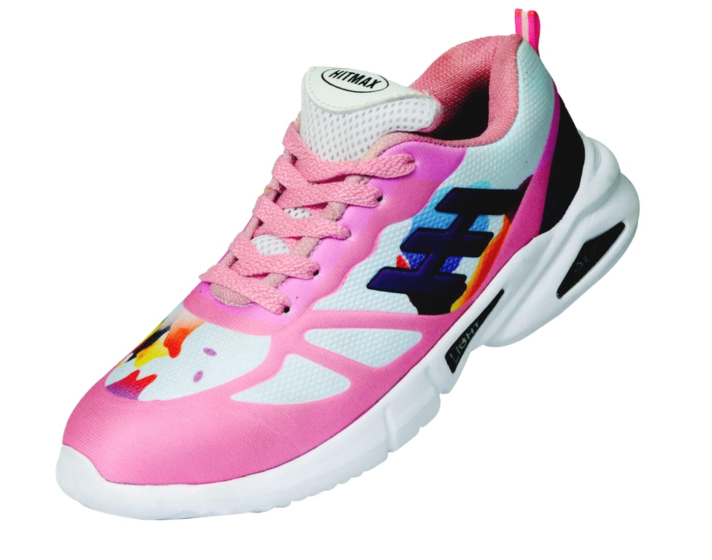 HITMAXImported Material Exclusive Range for Women Casual/Walking/Jogging/Running Shoes (Pink)