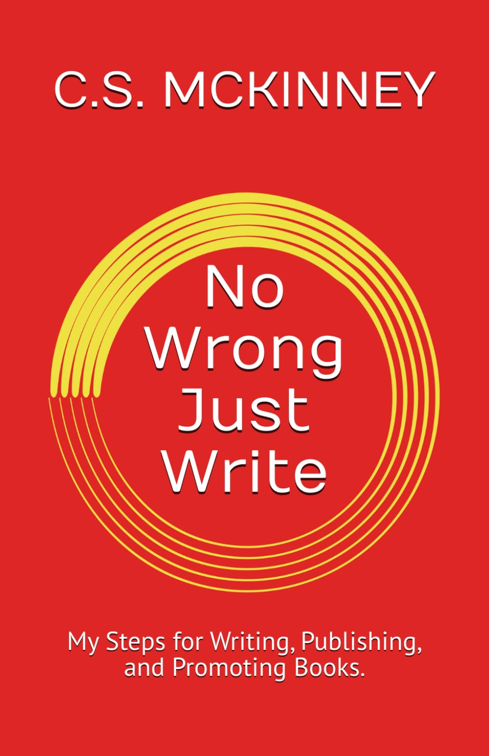 No Wrong, Just Write: My Steps for Writing, Publishing, and Promoting Books.