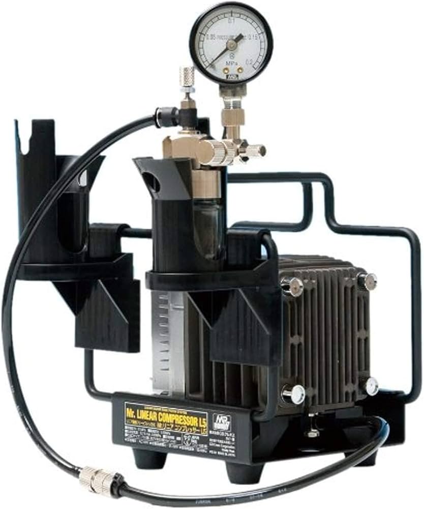 GSIクレオス MR.リニアコンプレッサーL5　圧力計付きレギュレーターセット 商品名 | GSIクレオス Mr.Hobby