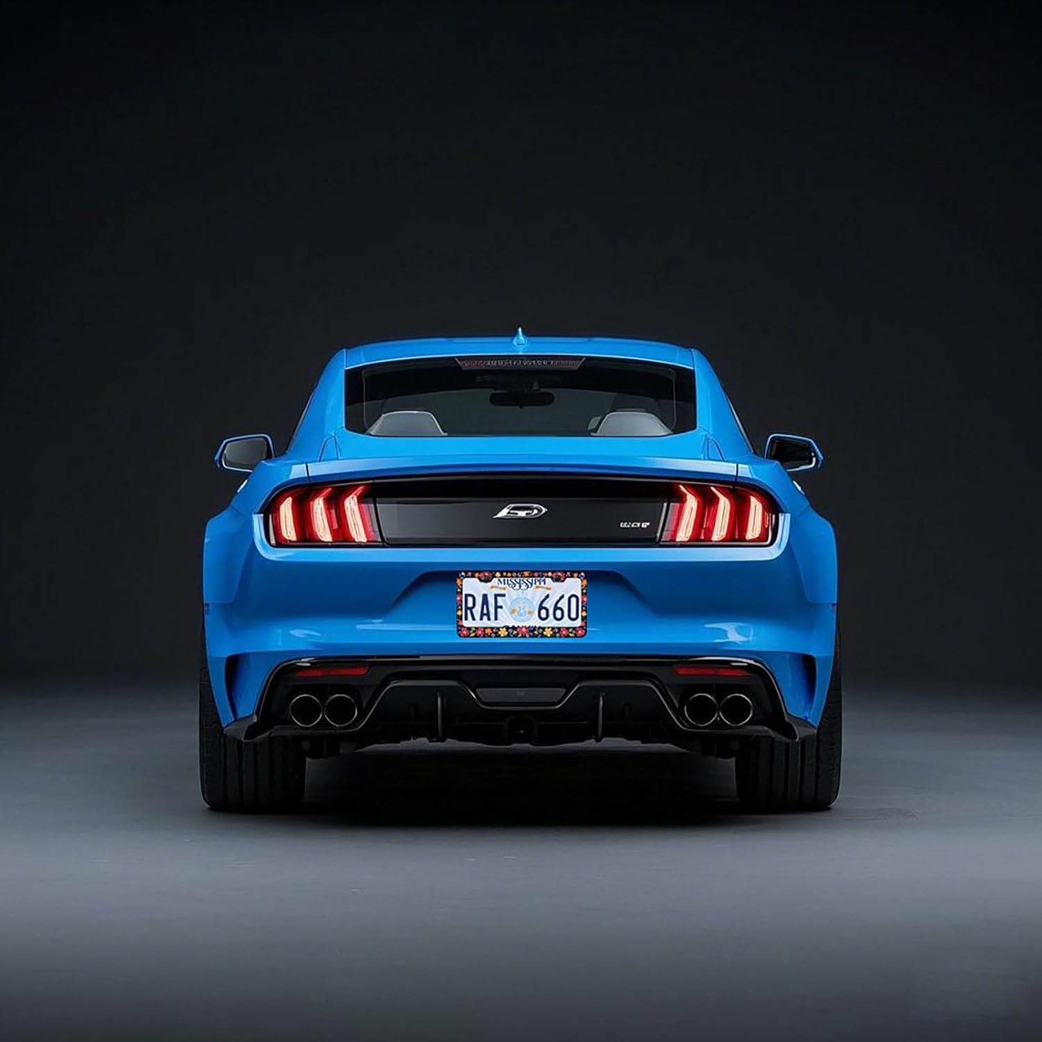 Flower License Plate Frames for Women 2 Pack Colorful Cottagecore Boho car Plate Frame- Rustproof Aluminum car Decor Accessories Fits US Standard Vehicles 12x6 Inches - Image 5