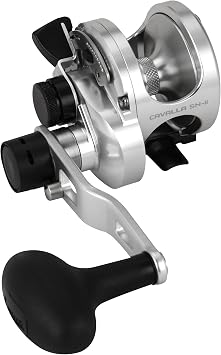 Okuma Cavalla 2 Speed Aluminum Frame Lever Drag Reel, CAV-5NII