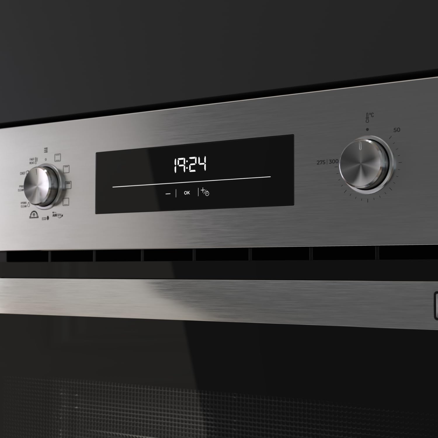 TEKA Four multifonction Airfry, système HydroClean, 9 fonctions, 71 l, guides télescopiques, modèle NEO HSB 6466