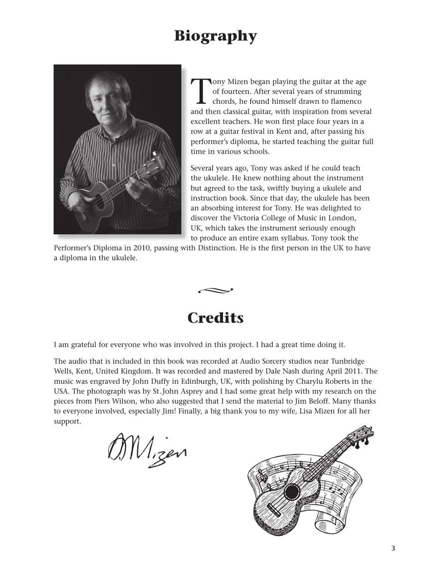 From Lute To Uke Early Music For Ukulele (Arr Mizen Tony) Uke Bk/Cd