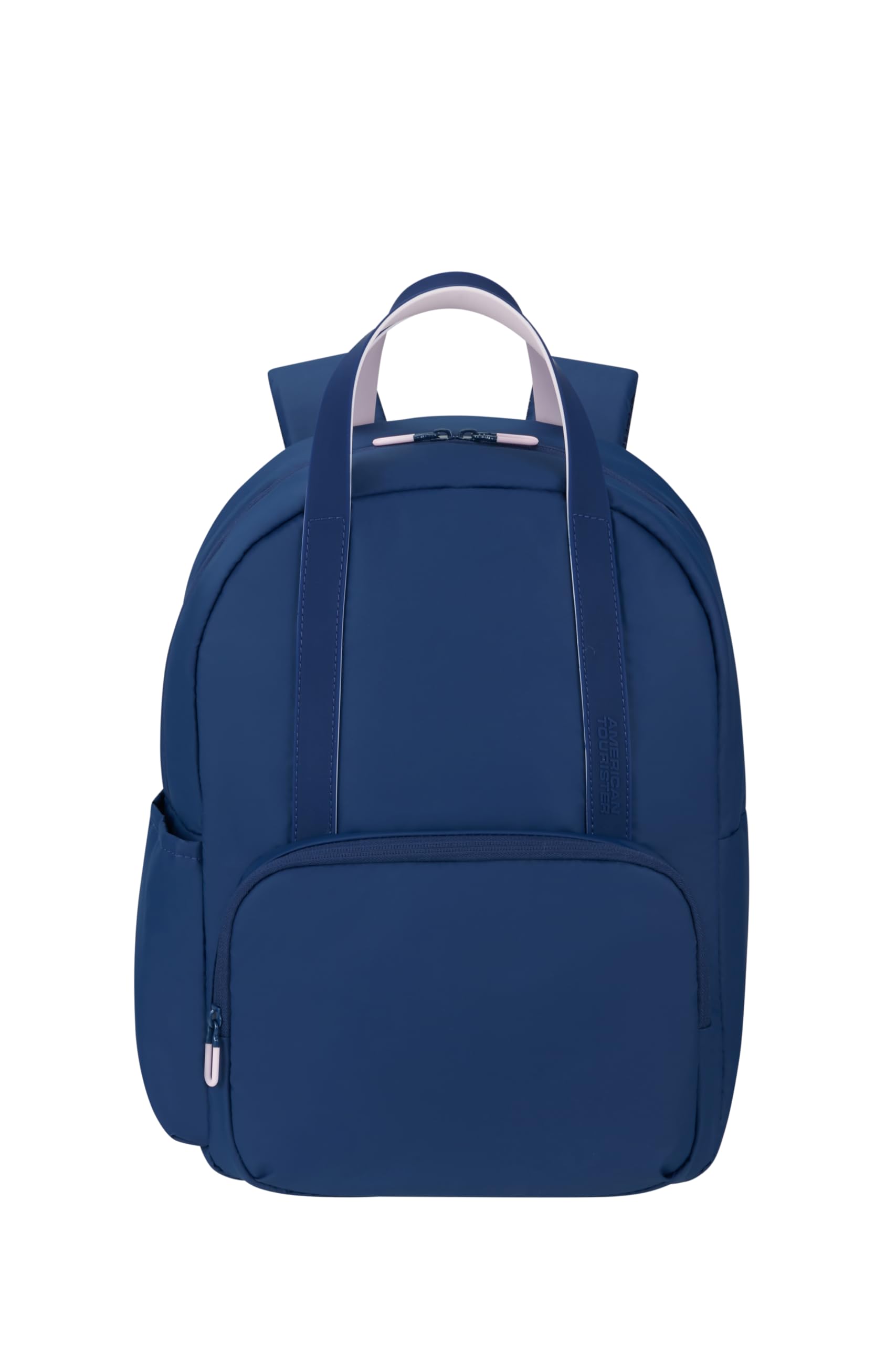 American Tourister Puffypop - Mochila Portátil Mujer 15.6" (49 cm, 21 L), Ergonómica, Perfecta para Escuela, Trabajo & Viajes - Azul (Navy)