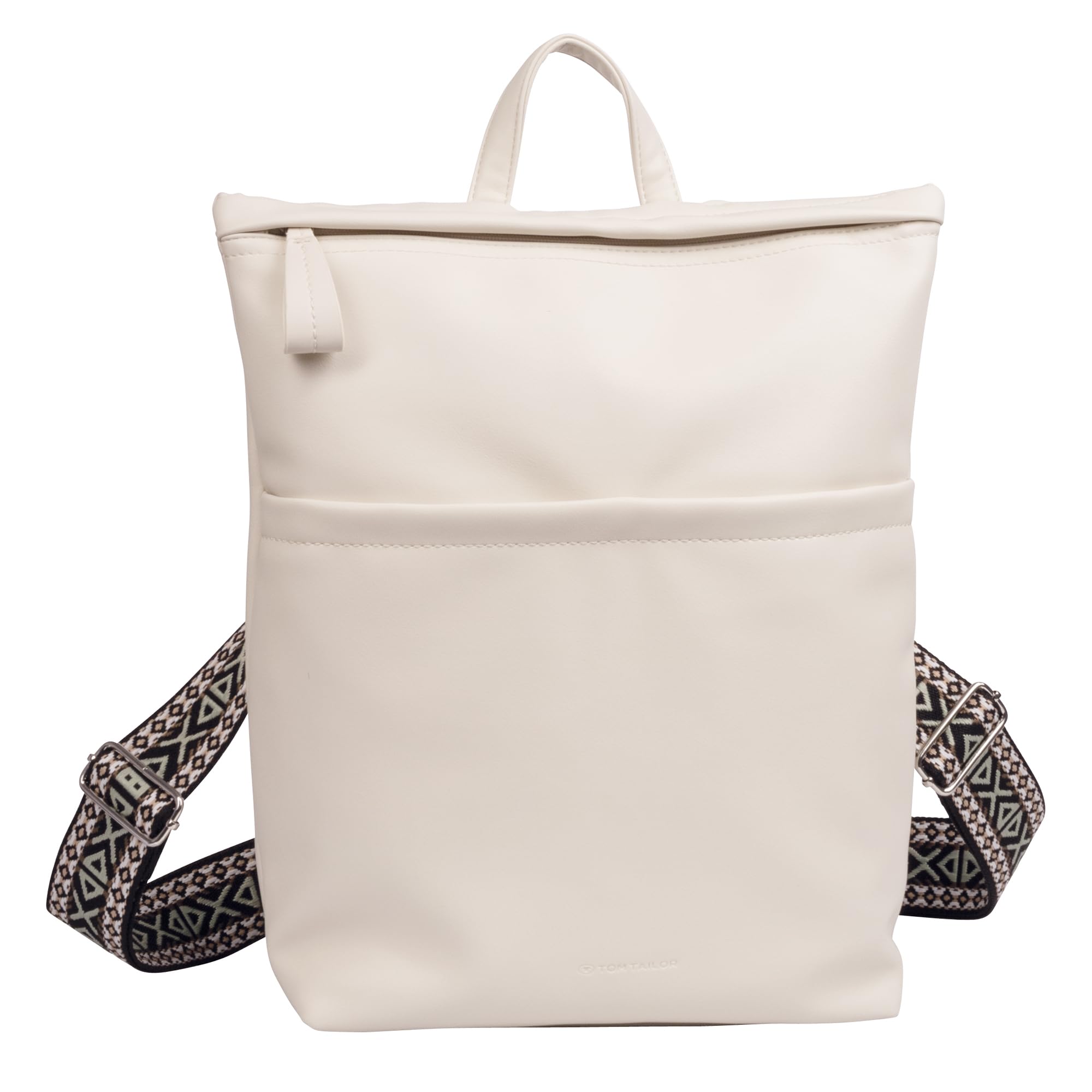 TOM TAILOR Women Palina 004479 Backpack, White, Large