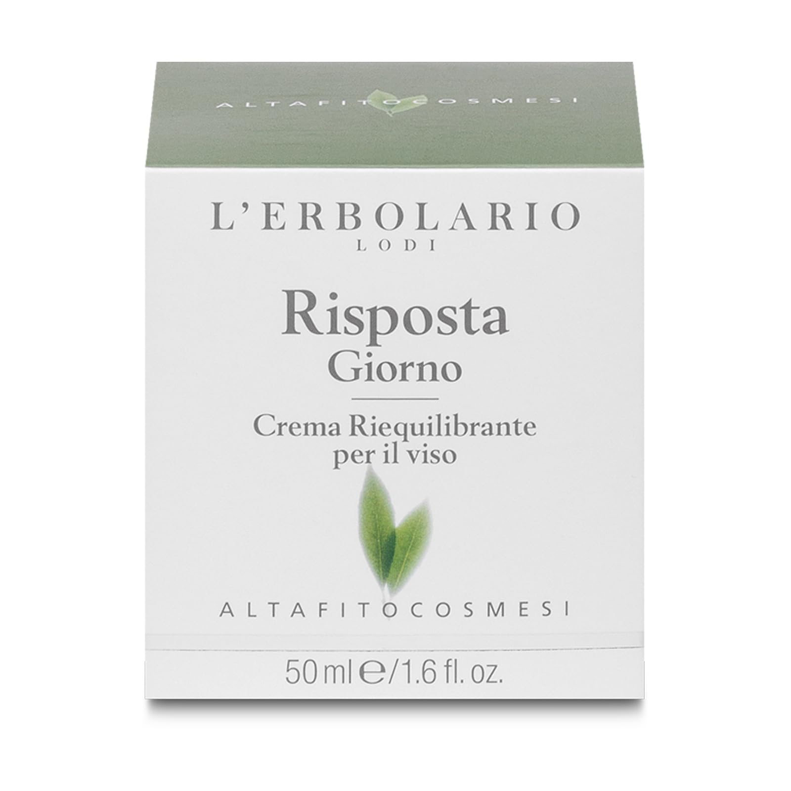 LErbolario Risposta Day Rebalancing Face Cream, 50 ml, Face Moisturizer, With Shea Butter, Moisturizing and Nourishing - Image 2