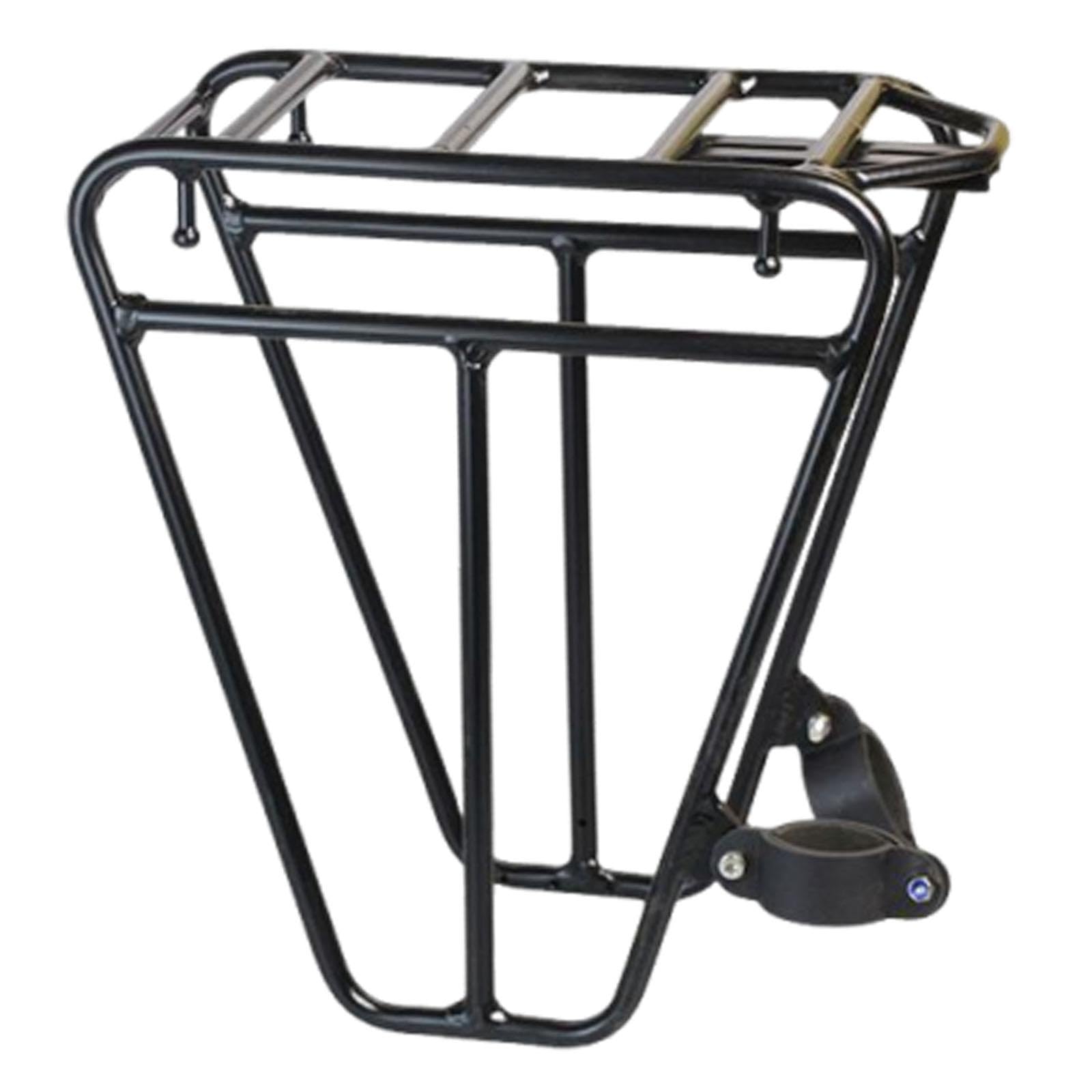 LOVIVER Porte-Bagages Avant de vélo, étagère à Bagages pour Sac, équipement de Transport, Sacoche Avant de vélo pour vélo de Route, équitation, Cyclisme