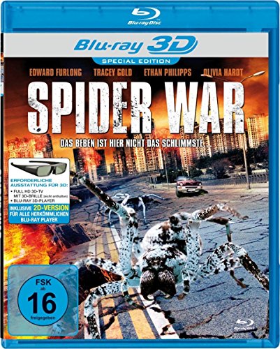 Preisvergleich Produktbild Spider War Real 3D [Blu-ray]