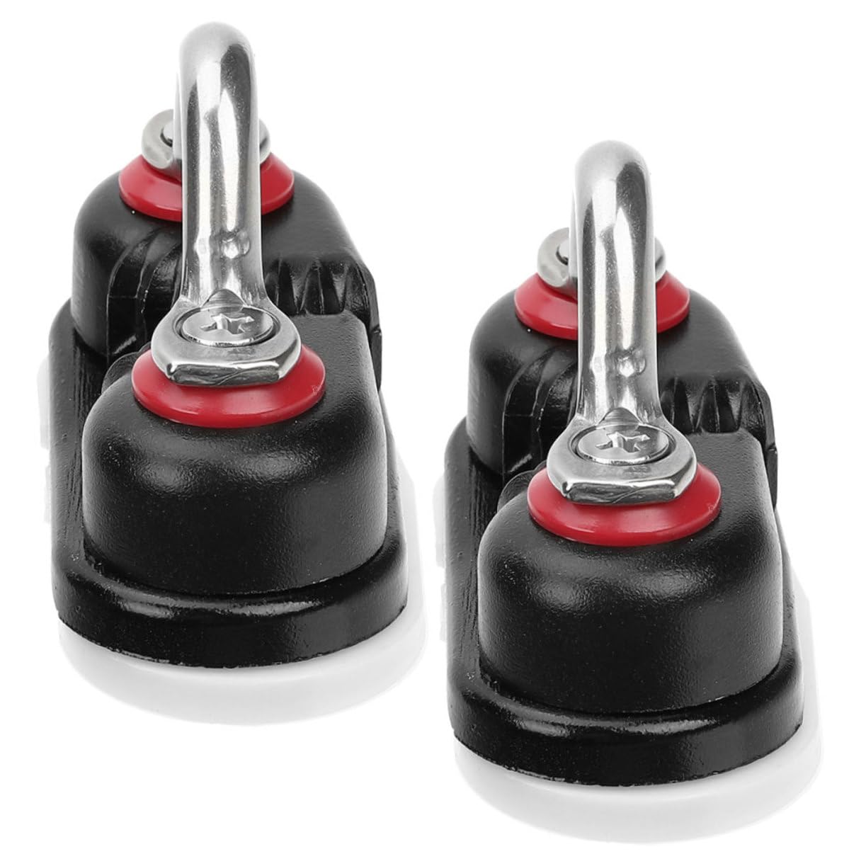 OSOLADY Kayak Rope Holder 2pcs Aluminum Cam Cleat Boat Cleats 8 Inch Kayak Line Securing Cleat Kayak Cam Lock Kayak Line Lock