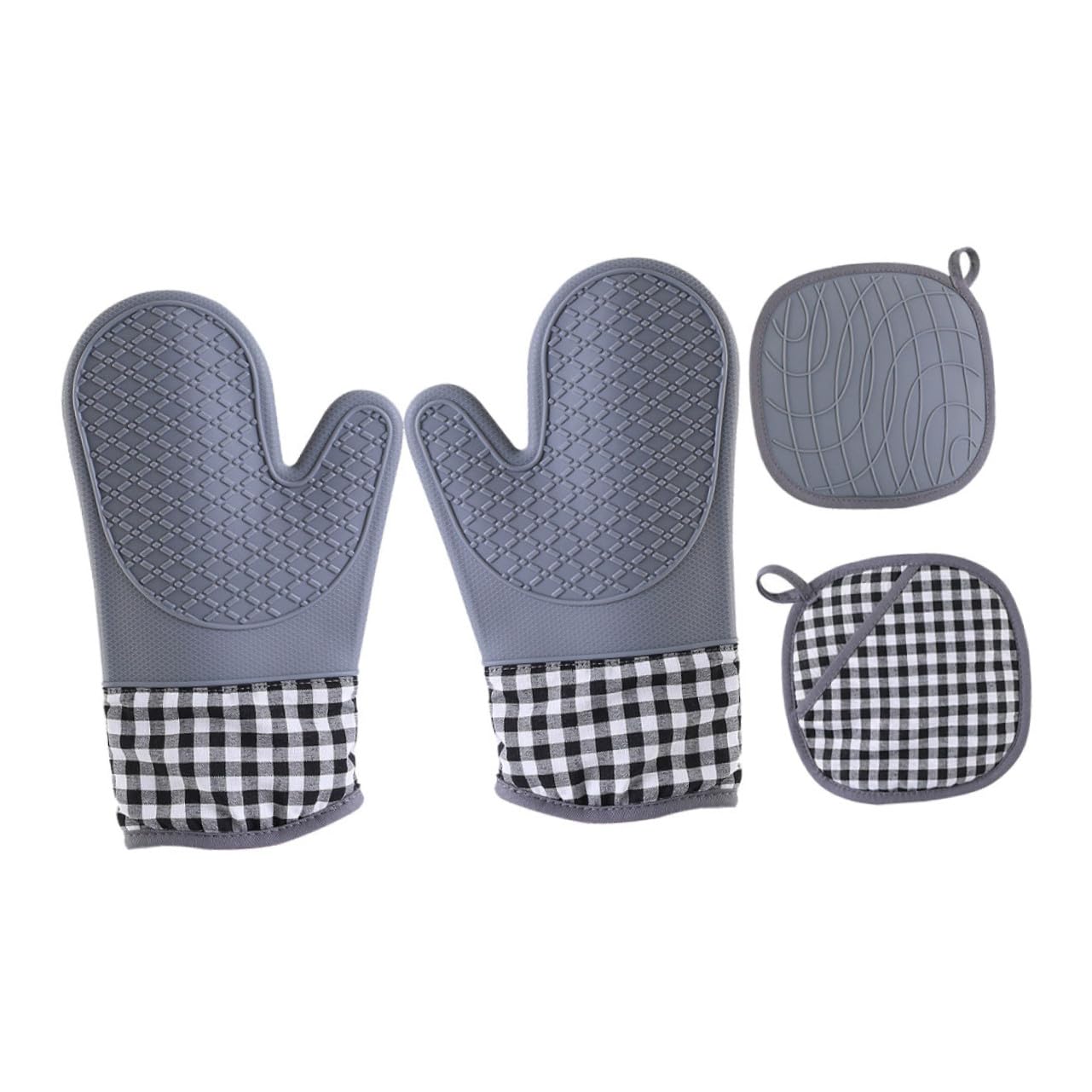 Gants de four isolants et antidérapants pour la cuisine et la pâtisserie au quotidien