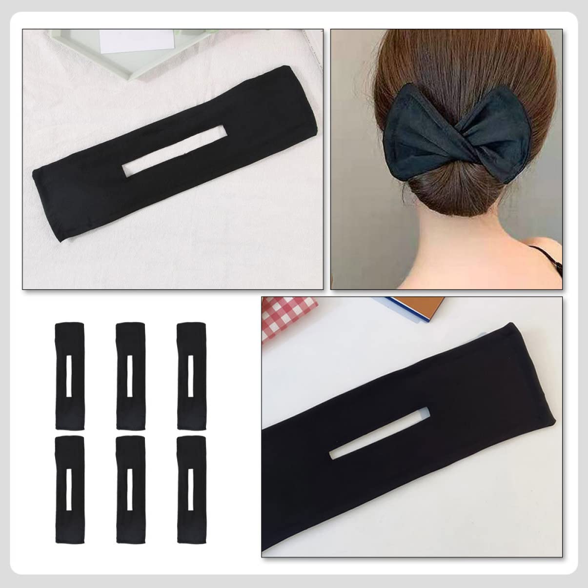Beaupretty 18pcs Bun Headwear Hair Braid Machine for Women Styling Hair Clips Bun Maker