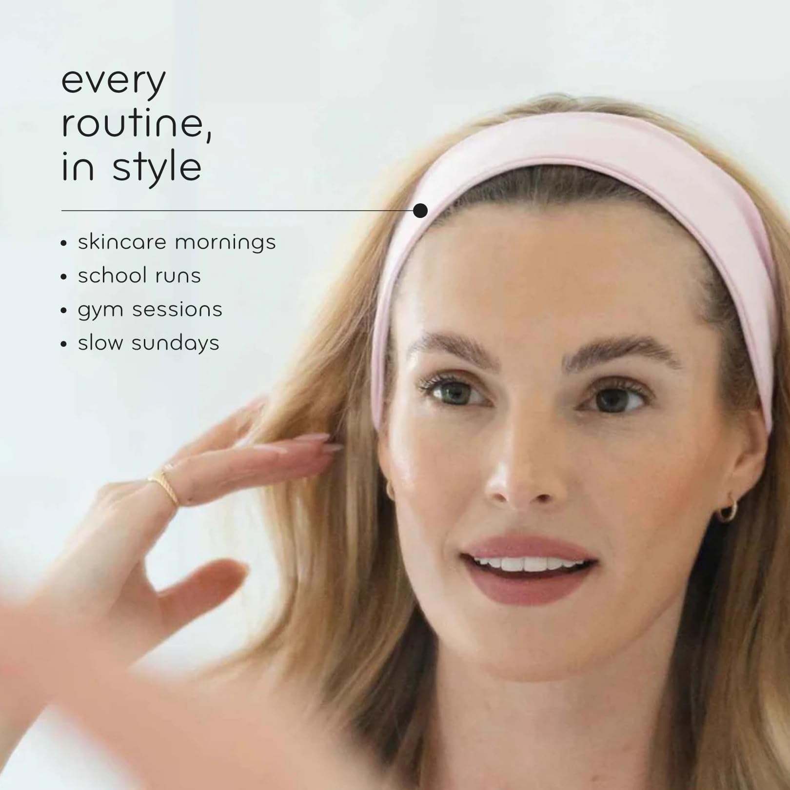 kooshoo Organic Twist – Cinta para el Pelo – la Enso Algodón orgánico, Sweat-Wicking Yoga pañuelo para la Cabeza, ética, Fabricado en EE. UU.