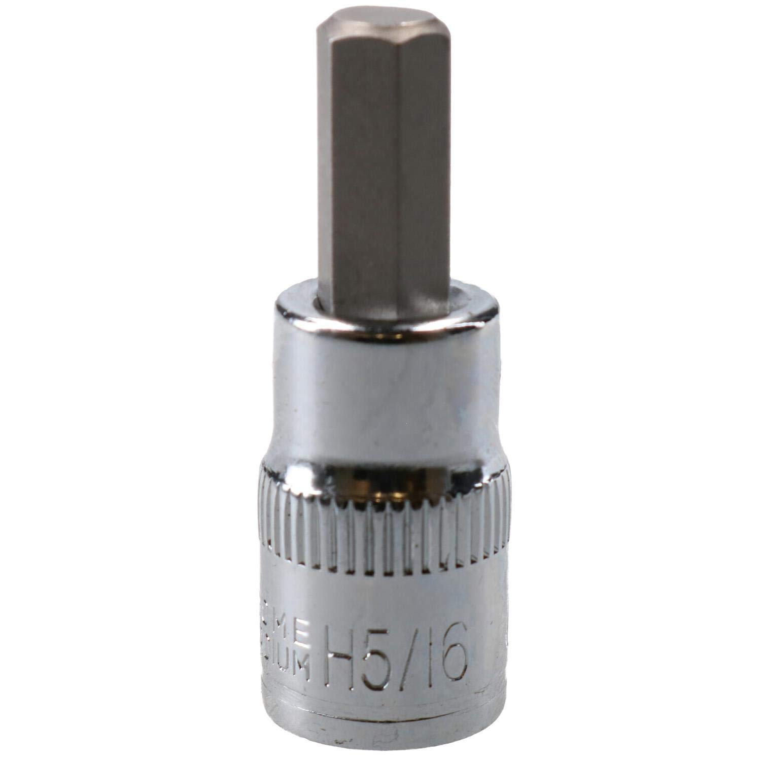 5/16" Hex Key Socket/Bit 3/8" Drive Imperial AF SAE 6 Sided Allen Key 48mm Cr-V