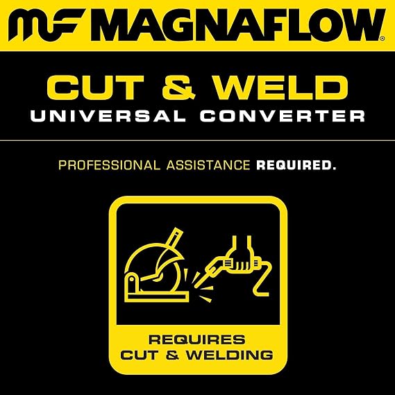 MagnaFlow Universal Catalytic Converter 53034 (Federal/EPA Compliant)