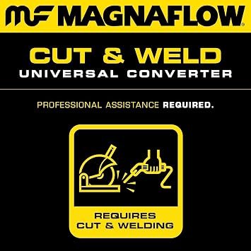MagnaFlow Universal Catalytic Converter 53034 (Federal/EPA Compliant)