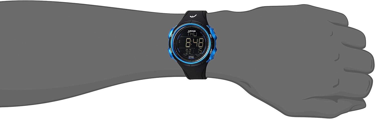 Close-up of HEAD HE-100-01 Digital Quartz Watch
