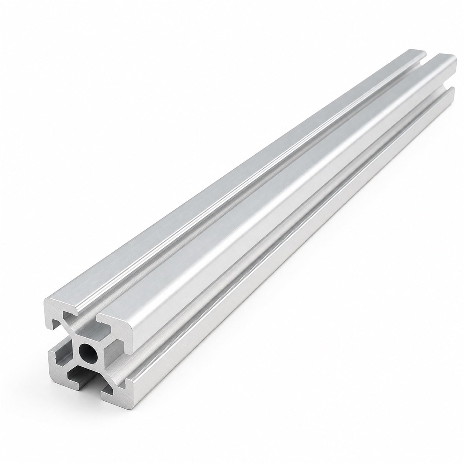 Profil Alu FüR Aluprofil,Eloxiertes Wetterfestes Alu Profil,Aluminiumprofil Extrusions Eloxierte Linearschiene,Guten FlexibilitäT,FüR Industrie,3D-Drucker,DIY