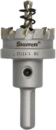 Miniatura 100 de Starrett Sierra de agujero de grano de diamante, ideal para perforar agujeros de diámetro pequeño, diámetro de 4-1/8 pulgadas, profundidad de corte