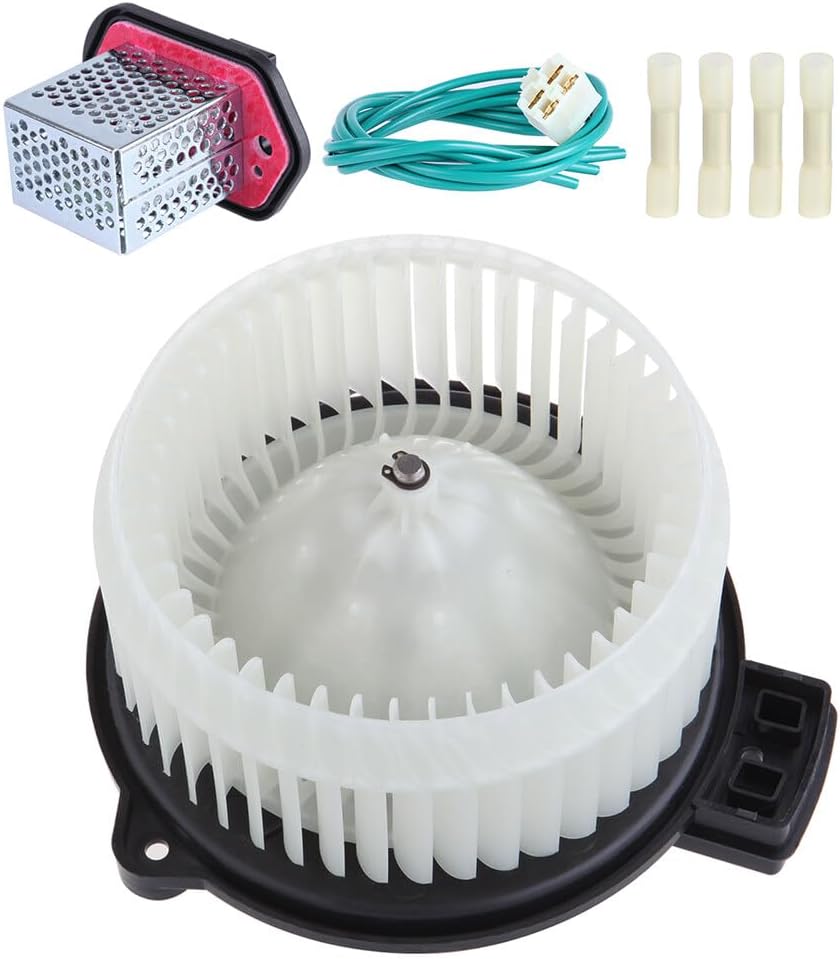 Automotive Heater Blower Motor and HVAC Resistor Blower Motor Module fit for 2009-2012 for Honda Fit
