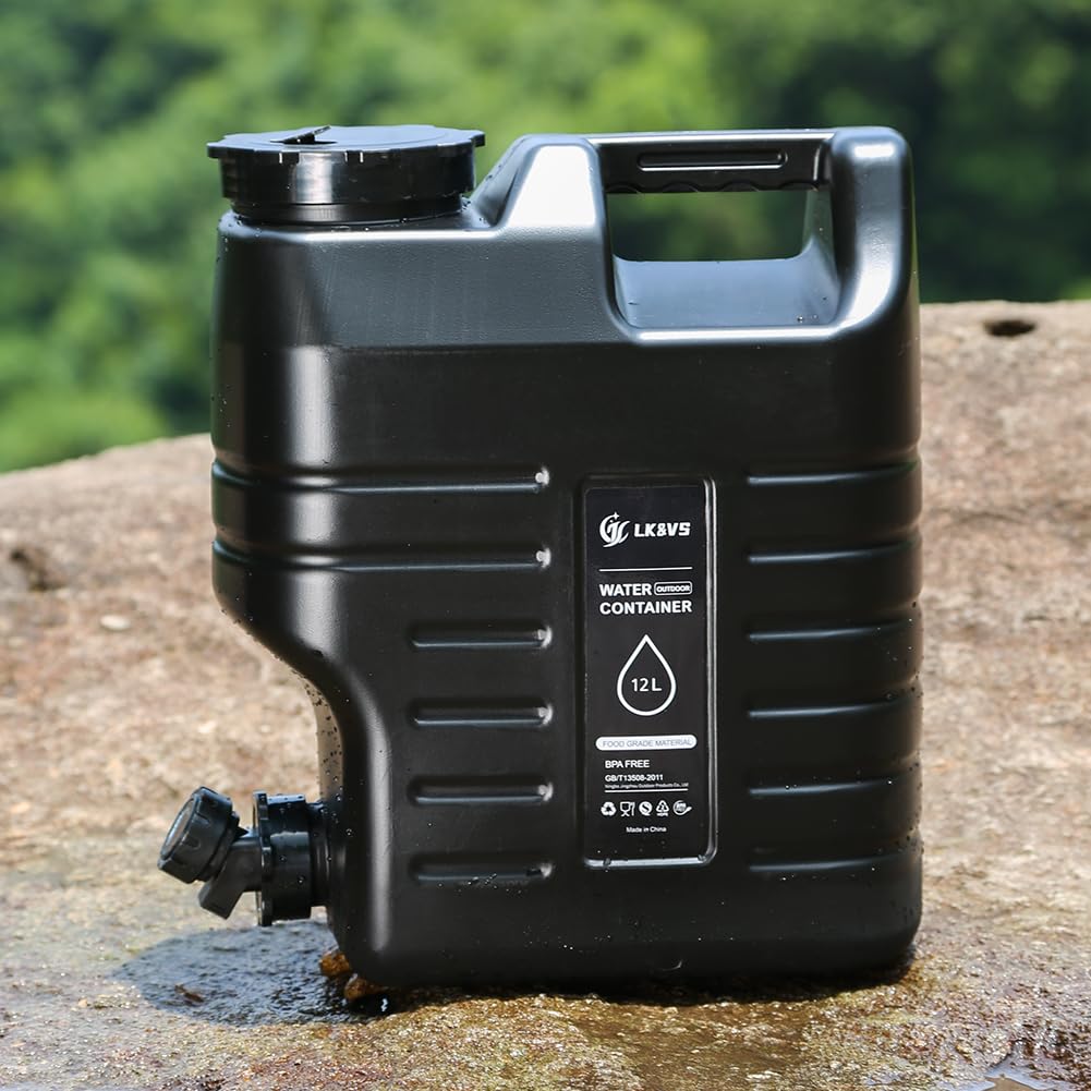 Contenitore for l'immagazzinamento ' da 12 Litri Serbatoio ' Portatile a Prova di perdite Porta Dispenser for di capacità for Il Campeggio 'Auto del Veicolo