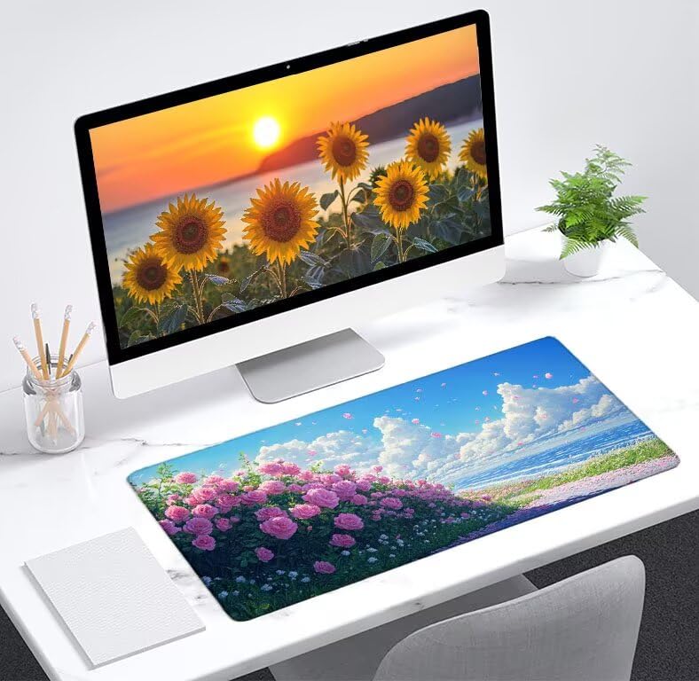 Tapis souris gaming antidérapant pour éliminer les glissements de bureau - 2