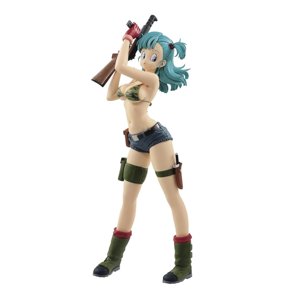 ドラゴンボール GLITTER & GLAMOURS - BULMA- Banpresto. Dragon Ball Figure Bulma Glitter & Glamours teraz