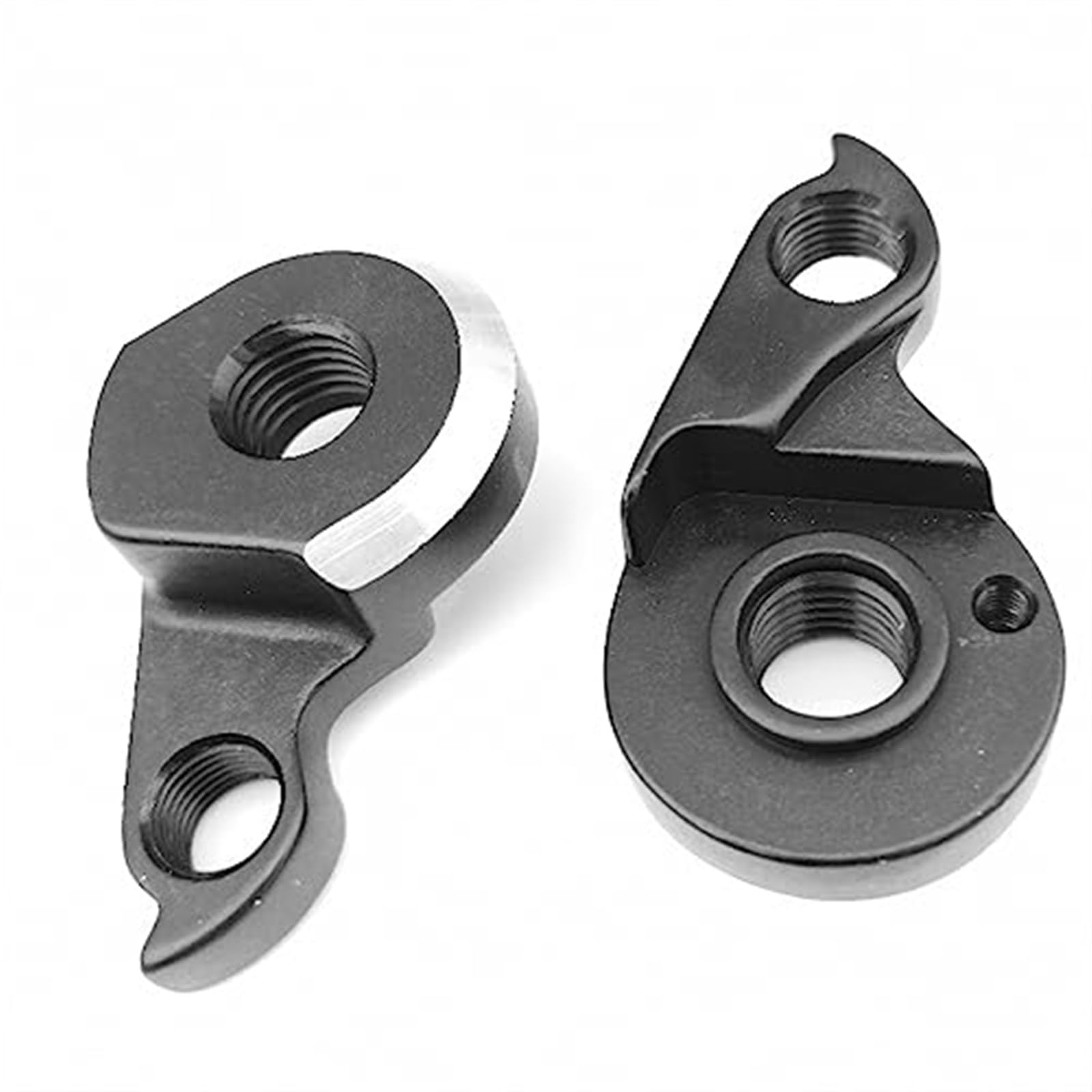 1Pc forcellino deragliatore bicicletta, for Forme Flash, 2018 Road Cross Gravel Bike Mtb Thru-Axle Carbon Frame Bike Mech Dropout Extender Staffa per gancio per bicicletta(BLACK WGH1046P1)