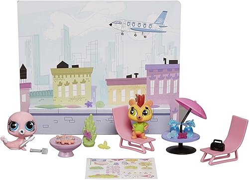 Littlest Pet Shop techo con Miras Themed Pack