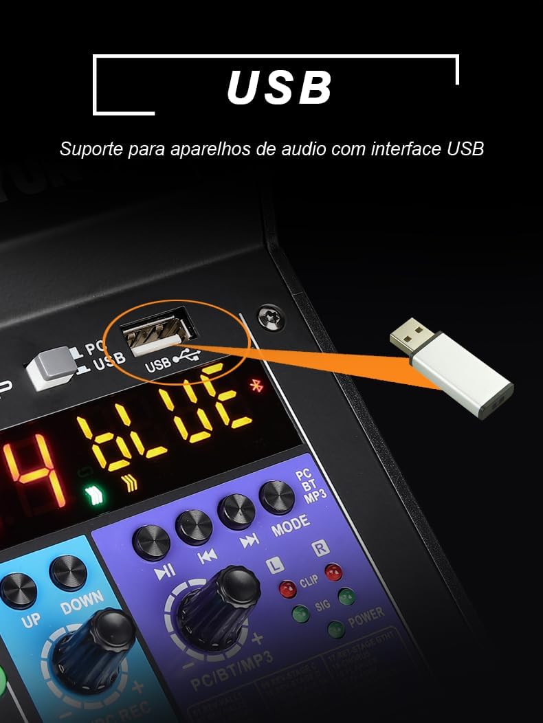 Review A6 Mesa De Som: Vale a Pena para Música e Podcast Com Bluetooth? 6 61o6uNGvdOL. AC SL1052