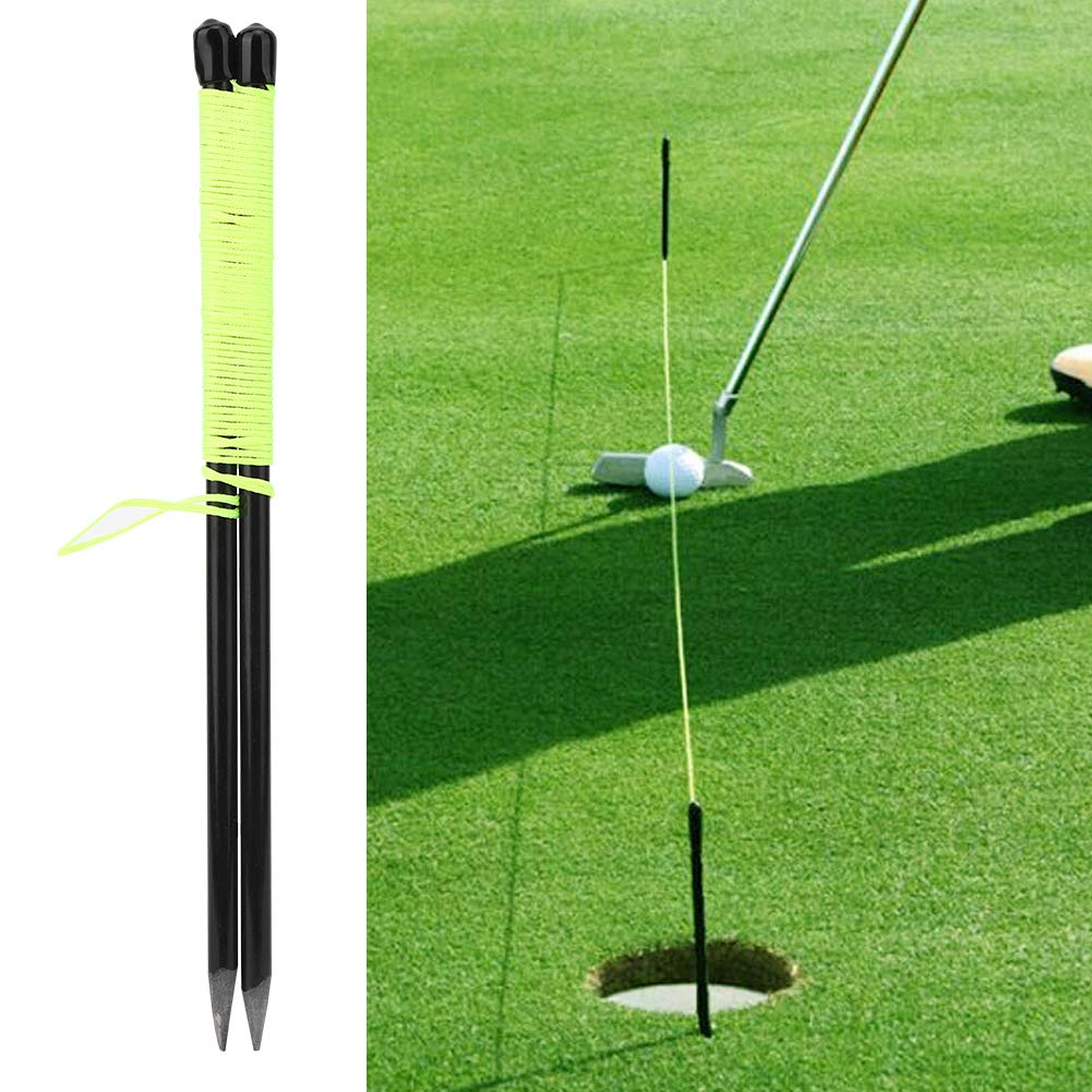【𝐑𝐞𝐠𝐚𝐥𝐨 𝐝𝐢 𝐍𝐚𝐭𝐚𝐥𝐞】 Altalena da Golf Putting String Stick, Alignment Stick, Training Aid Stick for Heading Practice, Beginner Outdoor Use for Skill Course