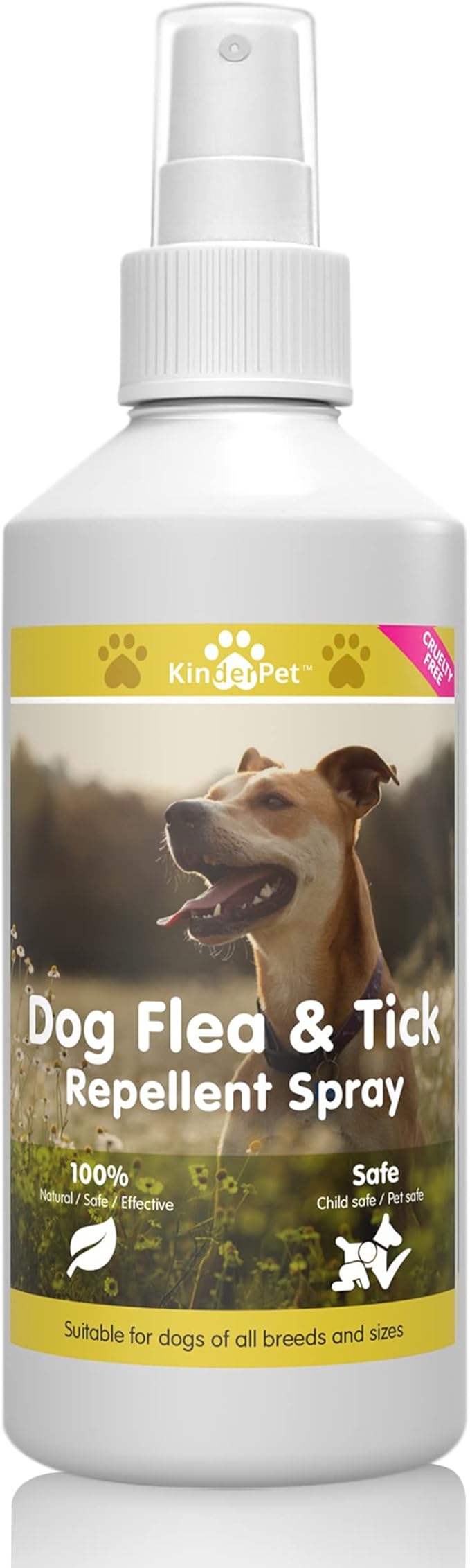 KinderPet® Eco Dog Flea Treatment Big Value 250ml Tick Lice Mite