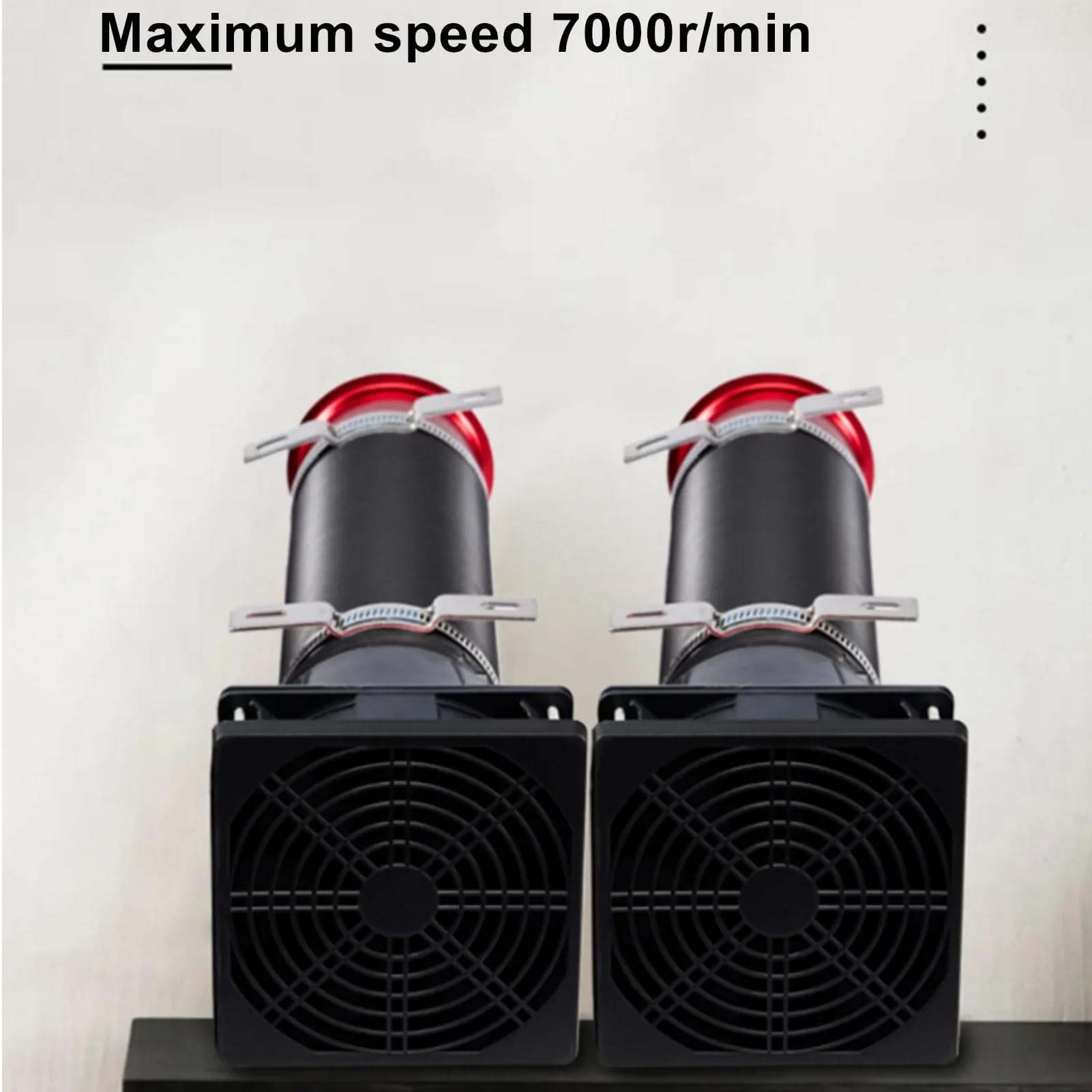 Obokidlyamor Symulacyjna rura wlotowa turbiny, symulator poczucia wiatru, zmiana prędkości wiatru na kierownicy, gra wyścigowa, PC, USB, do Logitech/Thrustmaster/fanatec G923 G920 G29 rura ssąca