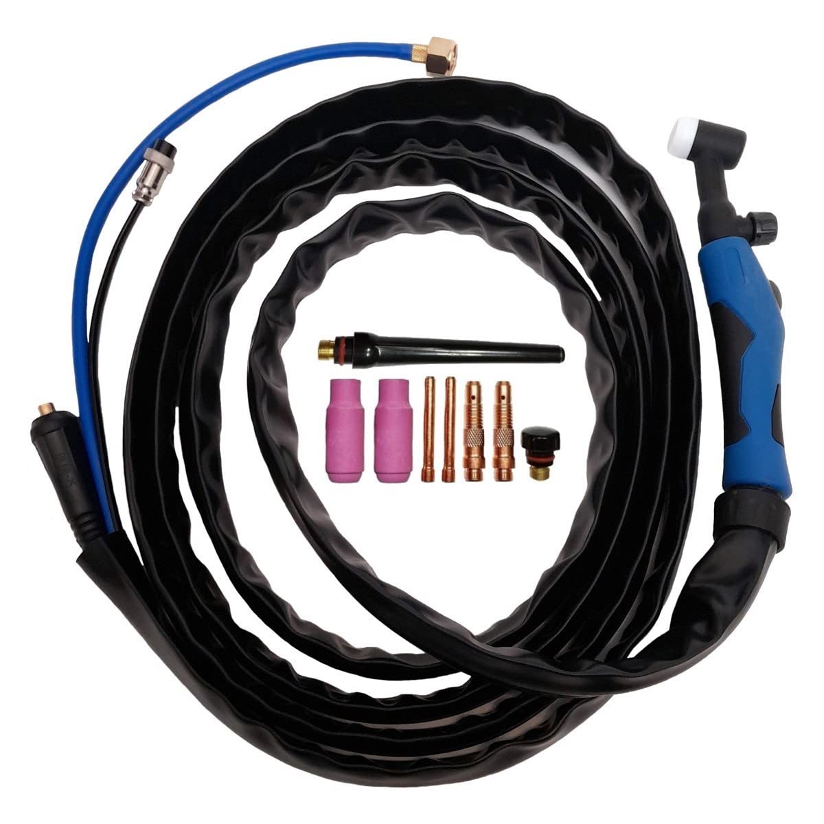 WP17FV TIG Welding Torch Flexible Head TIG Lift Scratch HF Trigger WP17 10-25 4m