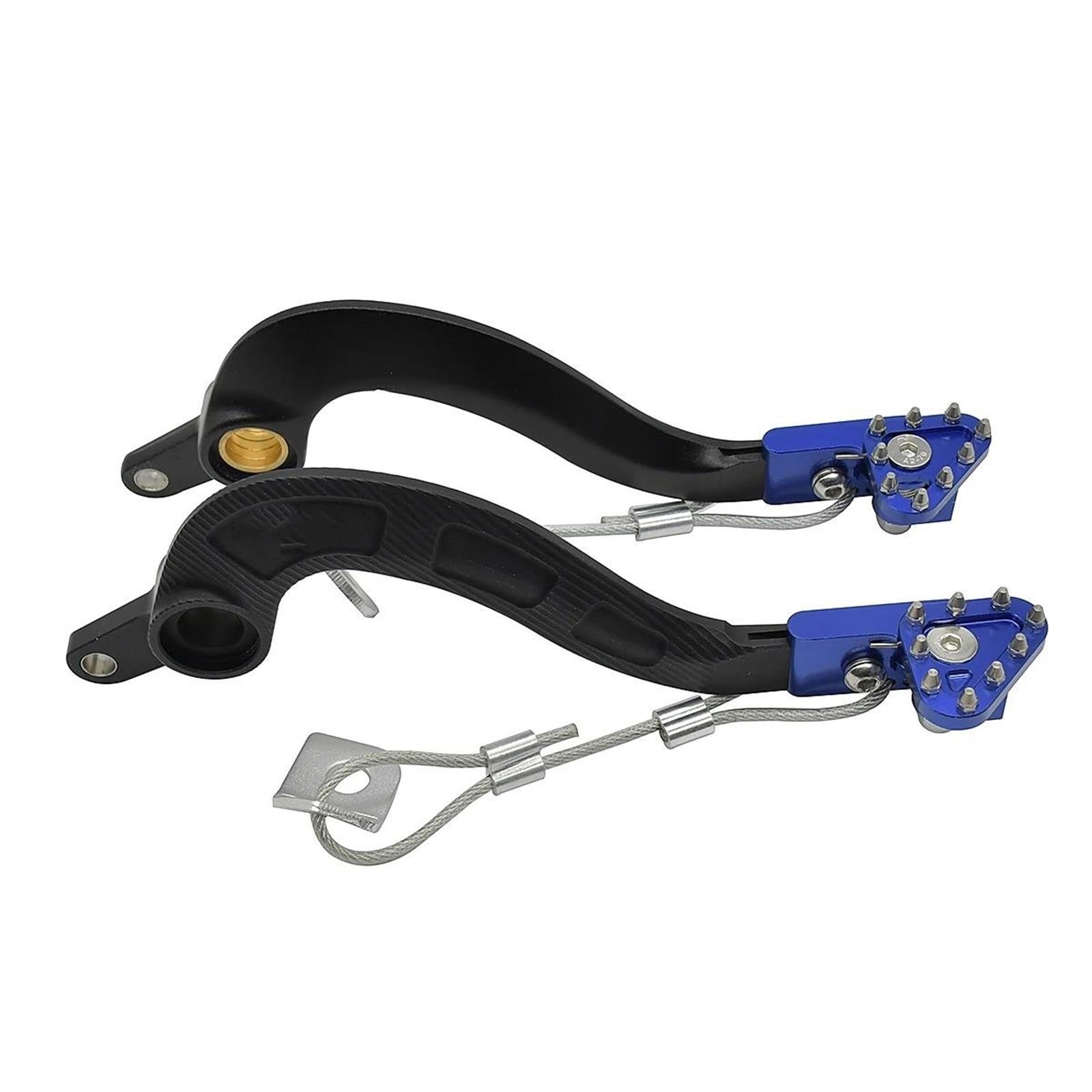 Pedal Moto para YZ250F para YZ250FX para WR250F YZ 250F YZ 250FX WR 250F 2010-2020 para Enduro Dirt Pit Motocross Palanca Tipo Pedal De Freno Trasero Pedales Moto(A)