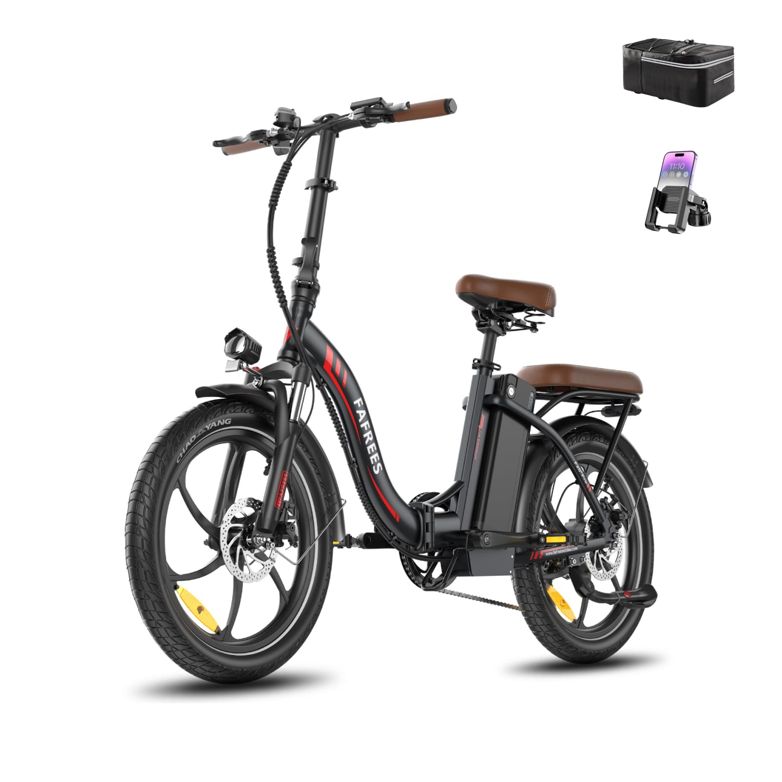 Fafrees 2026 F20 PRO+ E-Bike Klapprad 20 Zoll Tiefeinsteiger: 36V/25Ah Akku, 250W Motor, 140kg Tragfähigkeit, E Fatbike
