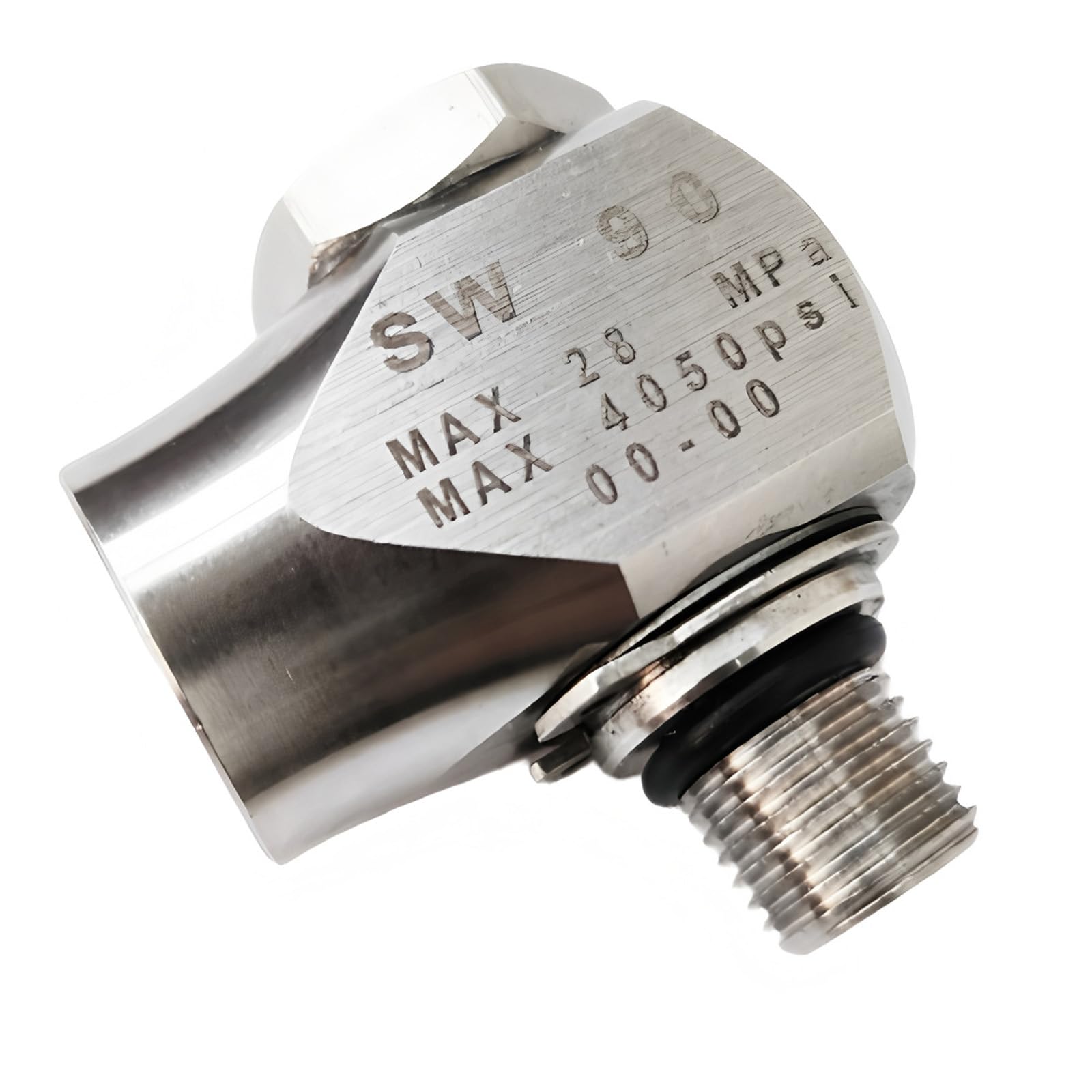 Zbiianxer B Professional Stainless Steel Rotating Union Joint For Commercial Vehicle Cleaning Equipment High Pressure Washers Car Wash Machine Center Adapter