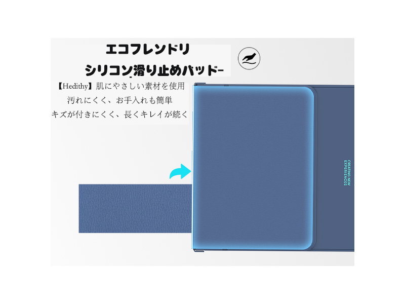 Nillkin 折りたたみ式Bluetoothキーボード(カラー：ブルー) Nillkin Cube ポケット折りたたみ式 Bluetooth キーボード（タッチ