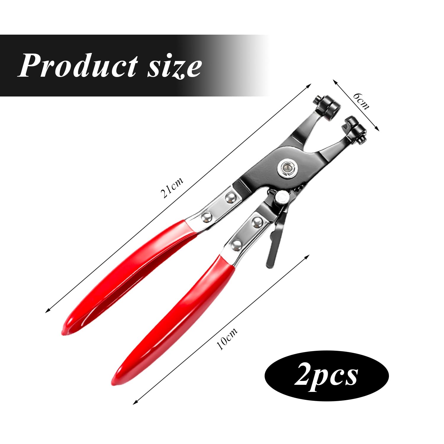 RNSKFG 2 Pieces Of Fuel Pipe Removal Pliers, Car Hose Removal Tool, Car Maintenance Tool, Manual Removal And Installation Tool - Image 2
