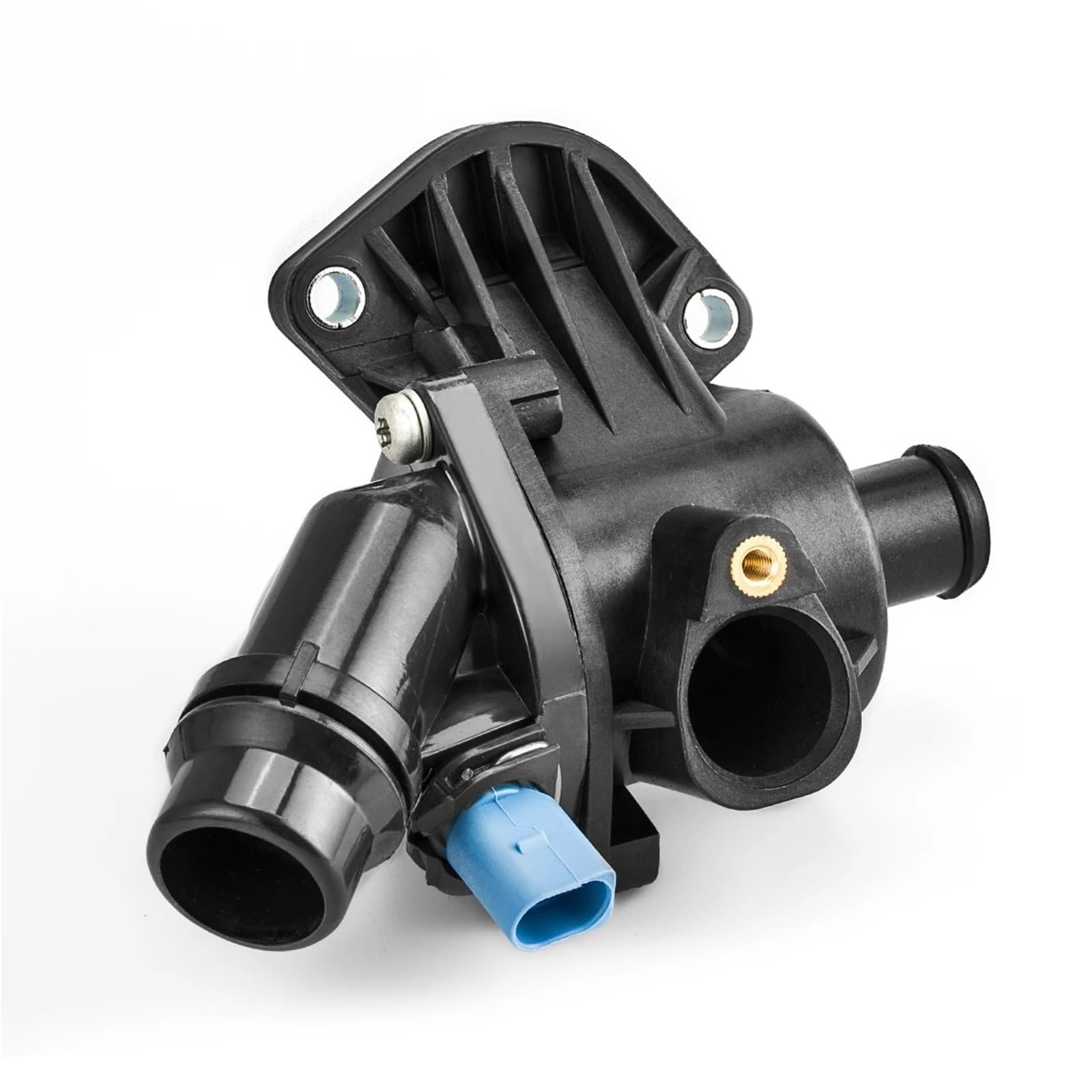 Boîtier de Thermostat avec capteur pour Audi A4 B6 B7, A6, C5 et Passat B5.5 (2000-2008). Thermostat de Liquide de Refroidissement Moteur : références 06B121111K, 06B121111G et 06B121111H/B/D.