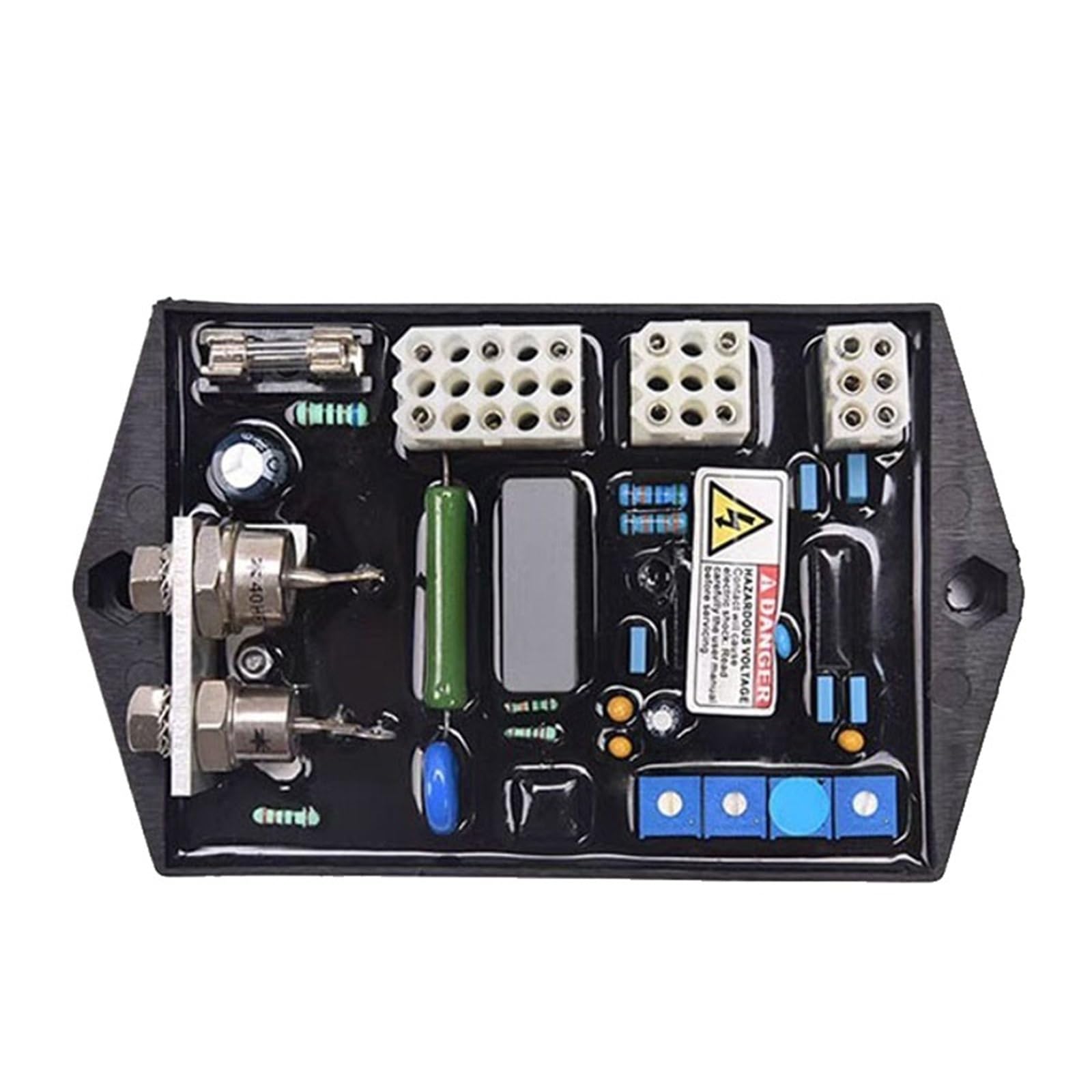 Regulador de voltaje automático M25FA600A, placa generadora sin escobillas, regulador de voltaje automático Magneti