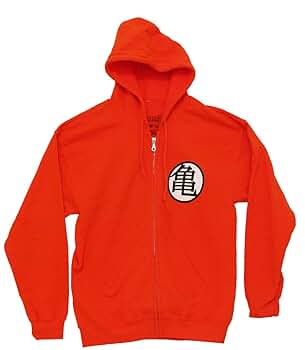 Amazon.com: Dragon Ball Z Kame Symbol Zip-up Hoodie (XXL