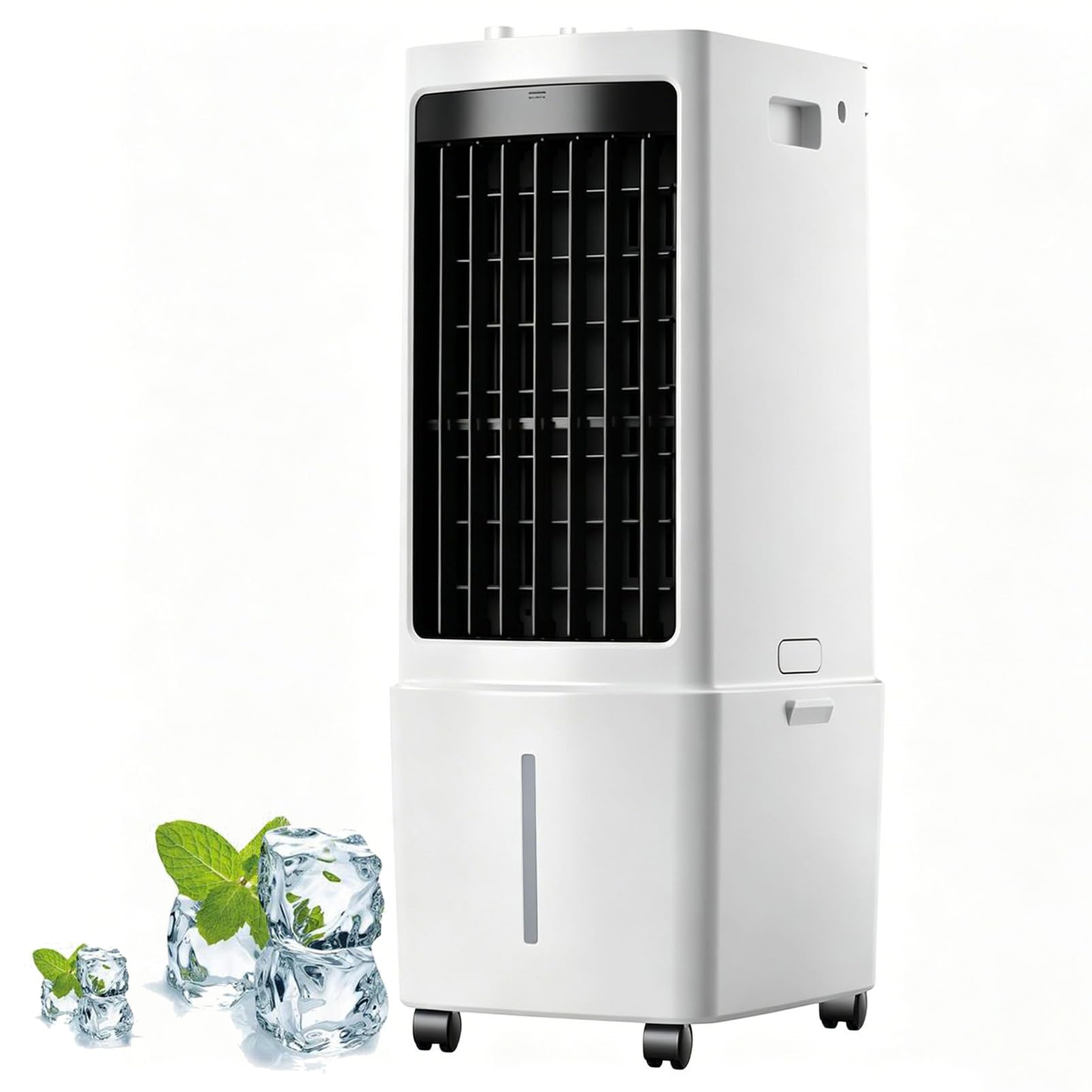 MESCXTY Portable Air Conditione 14L, 3-in-1 Evaporative AC Unit with 3 Speeds & 12H Timer, Remote Control Quiet Cooling Fan for Home Office Bedroom