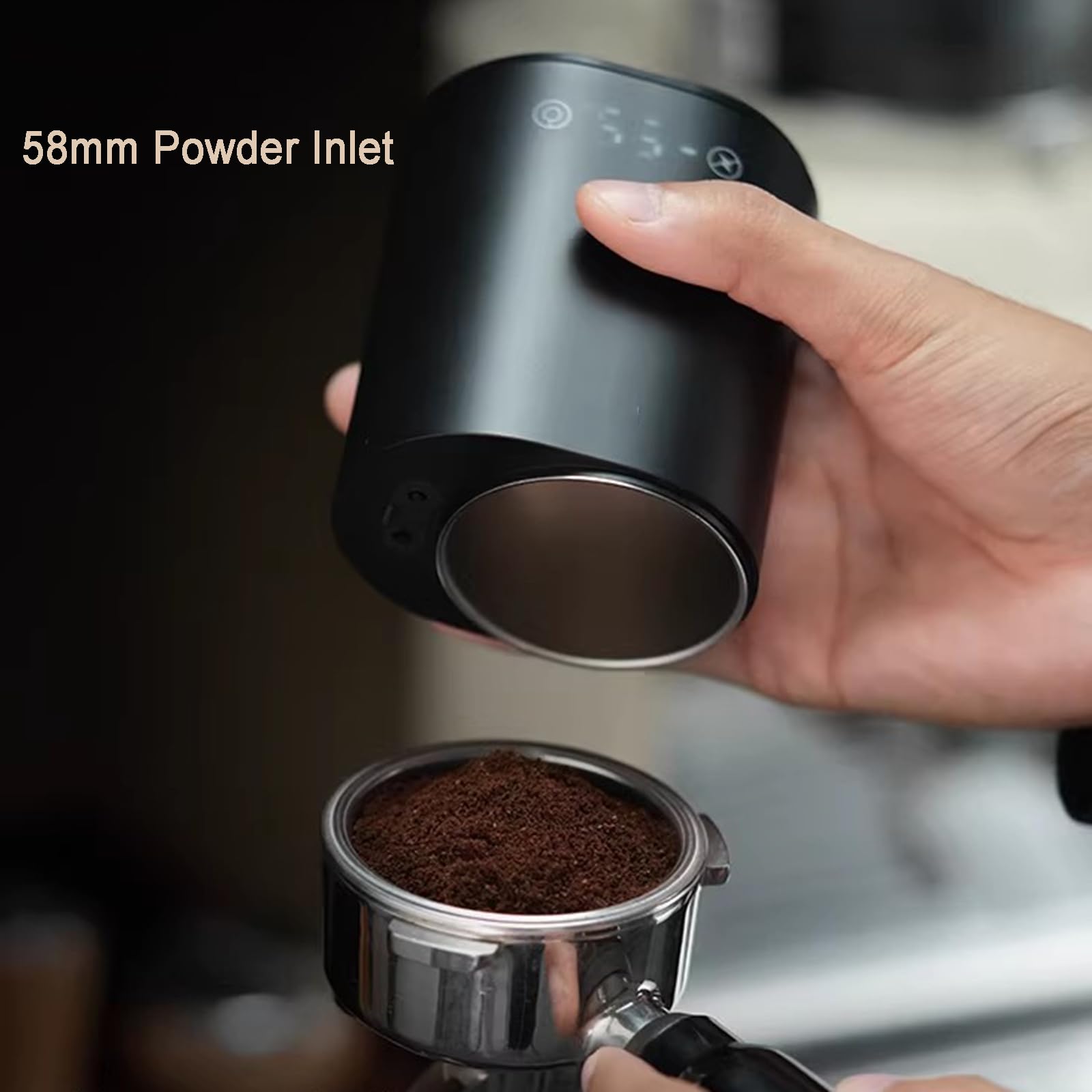 Dosatore digitale per caffè con scala ad alta precisione, precisione 0,1 g, display a LED, ricaricabile, capacità fino a 500 g per un perfetto versamento e gocciolamento del caffè