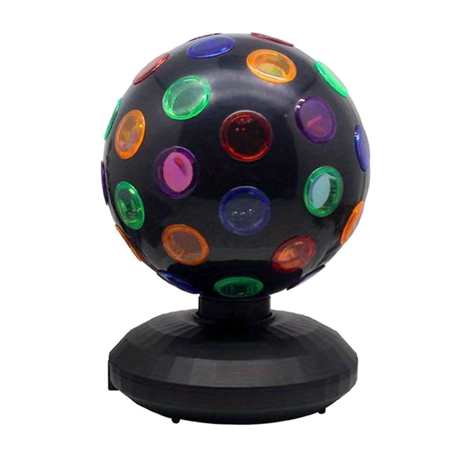 Whoasyst Multicolor Multiple Function Led Dance Night Light 360 Whirling Sphere Modifiable Speed Usb Rechargeable Party Stage Lamp Twirling Dance Sphere Led