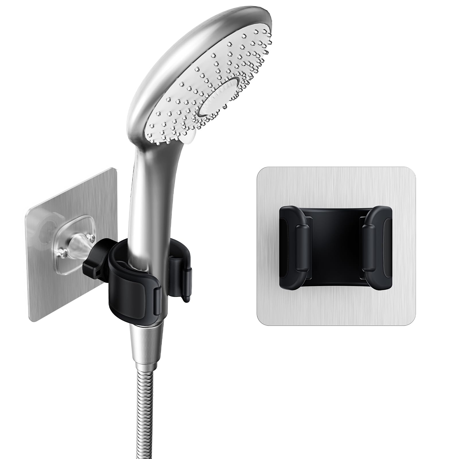 Support de pommeau de douche mural fixe sans trou pour carrelage salle de bain