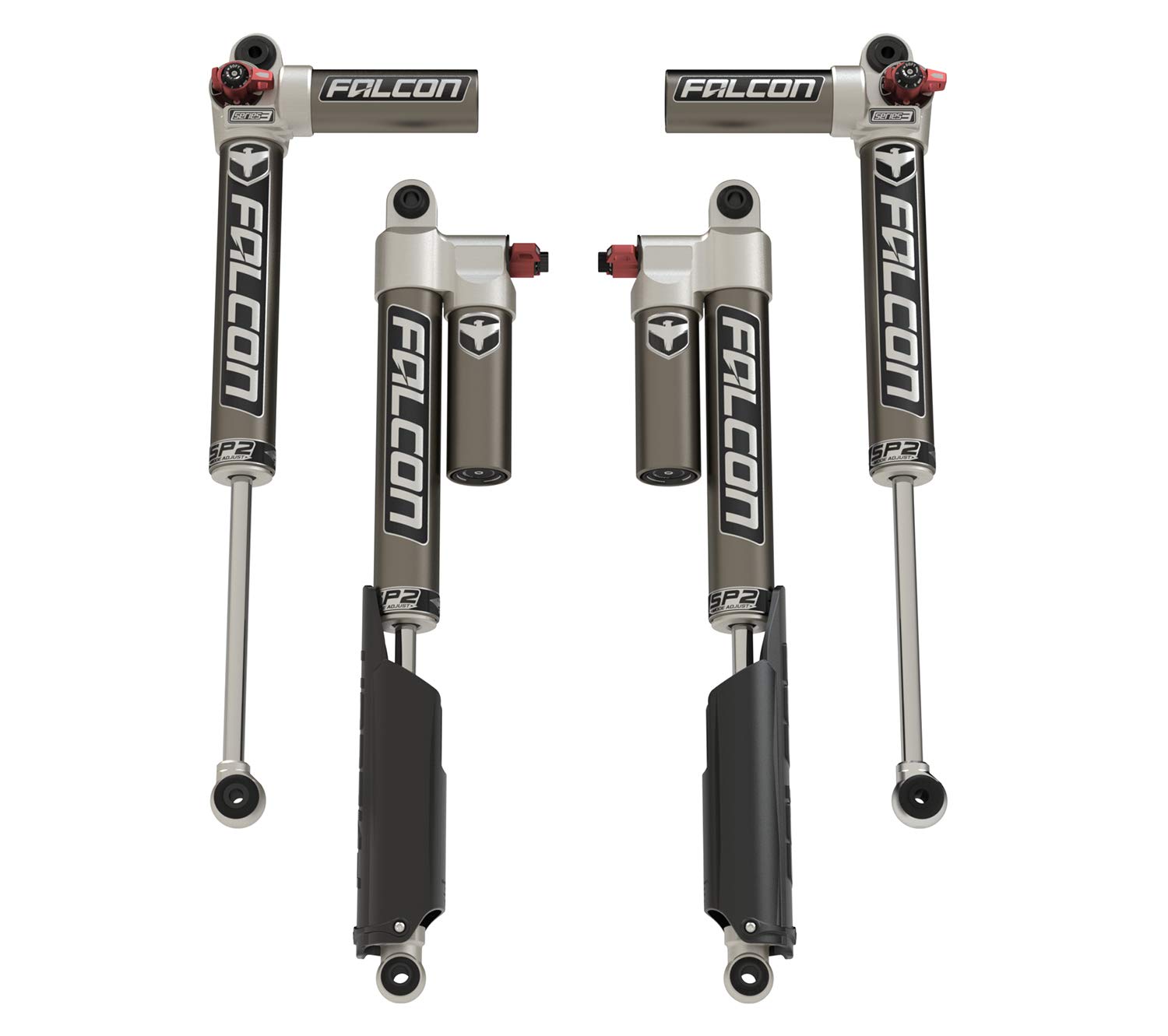 Amazon.com: JT Falcon SP2 3.3 Fast Adjust Piggyback Shocks (2-3